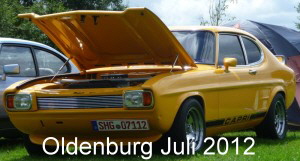 Ford Capri Treffen Oldenburg Juli 2012
